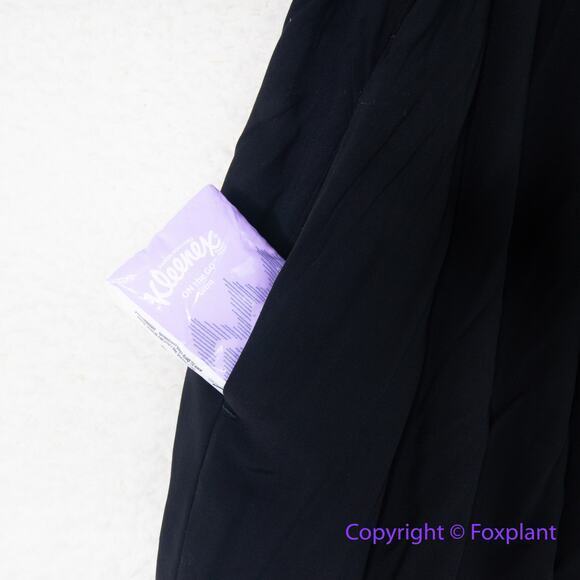 New! ELOQUII black‎ tie front maxi dress plus size 14 - Picture 7 of 13